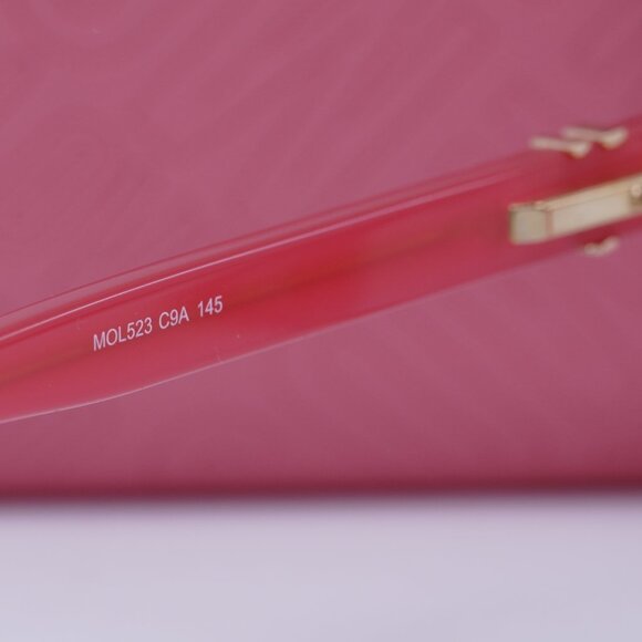 Moschino MOL523 0C9A00 Eyeglasses Pink 49mm Round Frame - Picture 9 of 10
